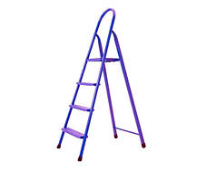 Драбина металева 4 сх. (стремянка)  фіолетоваТехнолог