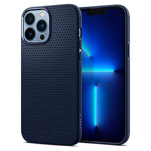 Чохол Spigen Liquid Air для iPhone 13 Pro Max Navy Blue (ACS03202)