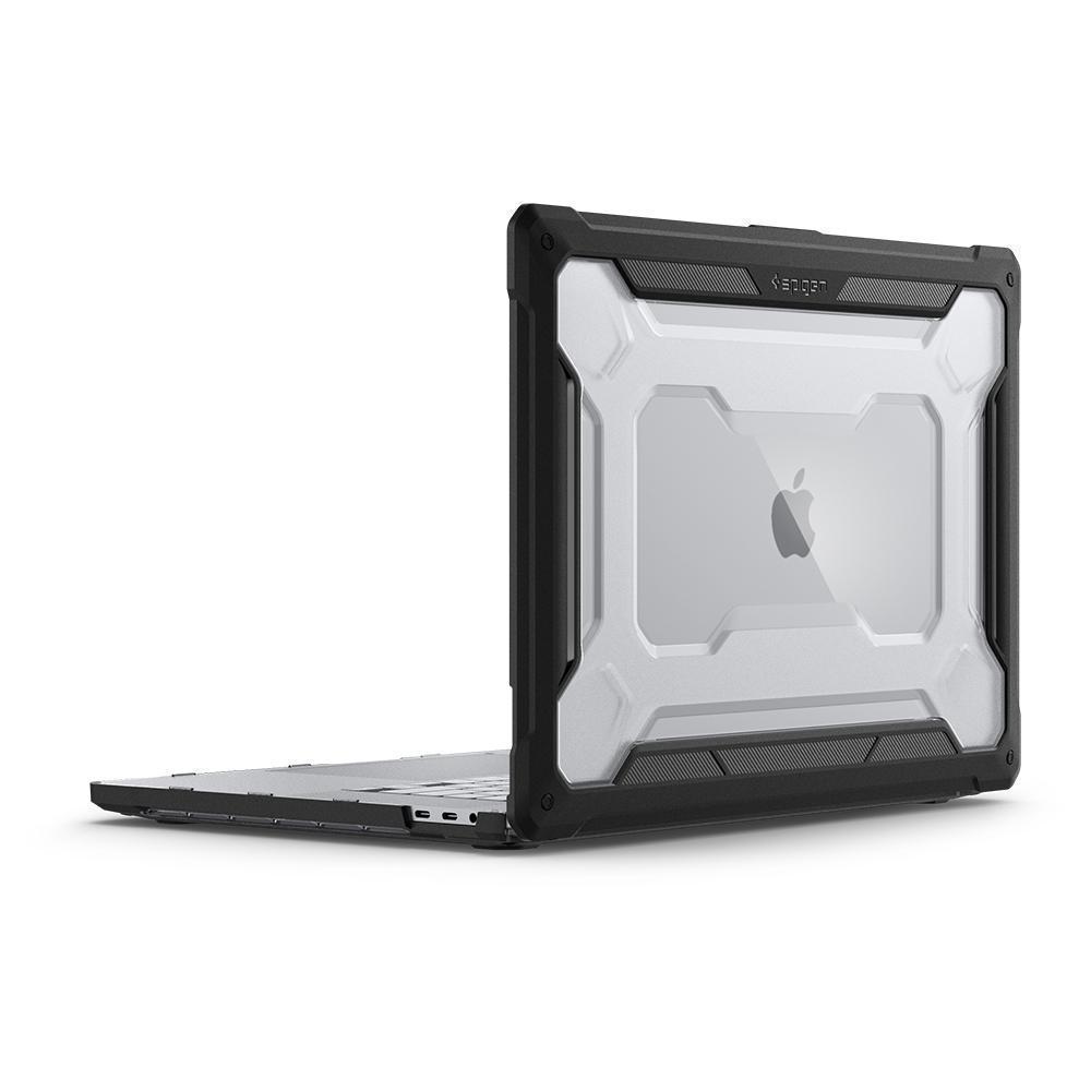 Чохол Spigen Rugged Armor для MacBook Pro 16 (2019) Black (072CS26269)