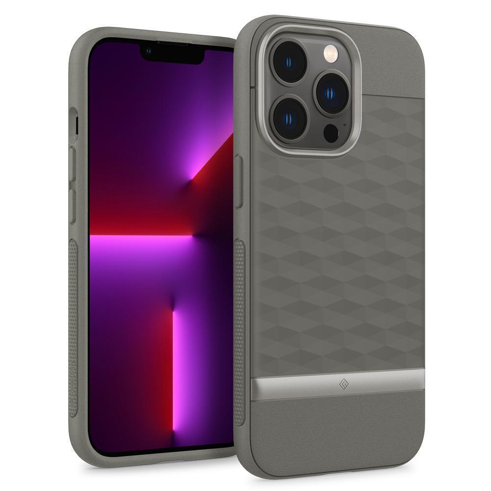 Чохол Caseology Parallax для iPhone 13 Pro Ash Gray (ACS03503C), фото 1
