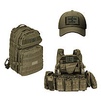 Набір шевронів 2 шт на липучці Я танки гриз, як барбарис піксель + хакі 5х8 см, вишитий патч нашивка шеврон, фото 3