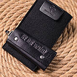 Зручна ключниця в глянсовій шкірі GRANDE PELLE 16719 Чорна, фото 8