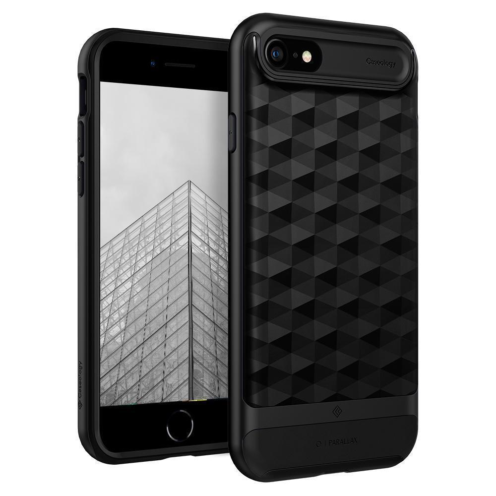 Чохол Caseology Parallax для iPhone 8/7/SE(2020) Matte Black (ACS01154)