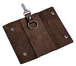 Ключниця з натуральної шкіри Grande Pelle 11380 Коричневий, фото 2