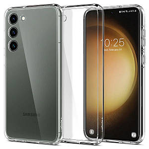 Чохол Spigen Ultra Hybrid до Samsung Galaxy S23 Crystal Clear (ACS05714)