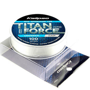 Волосінь Kalipso Titan Force Universal CL 100 м 0.12 мм
