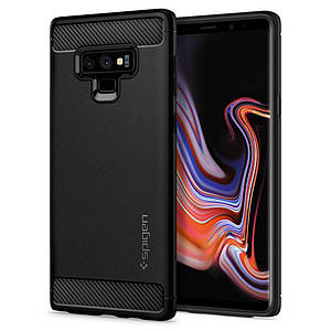 Чохол Spigen Rugged Armor для Samsung Galaxy Note 9 Matte Black (599CS24572)