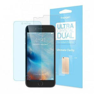 Захисна плівка Spigen Steinheil Ultra Dual для iPhone 6/6S 3шт. Clear (SPG11586)