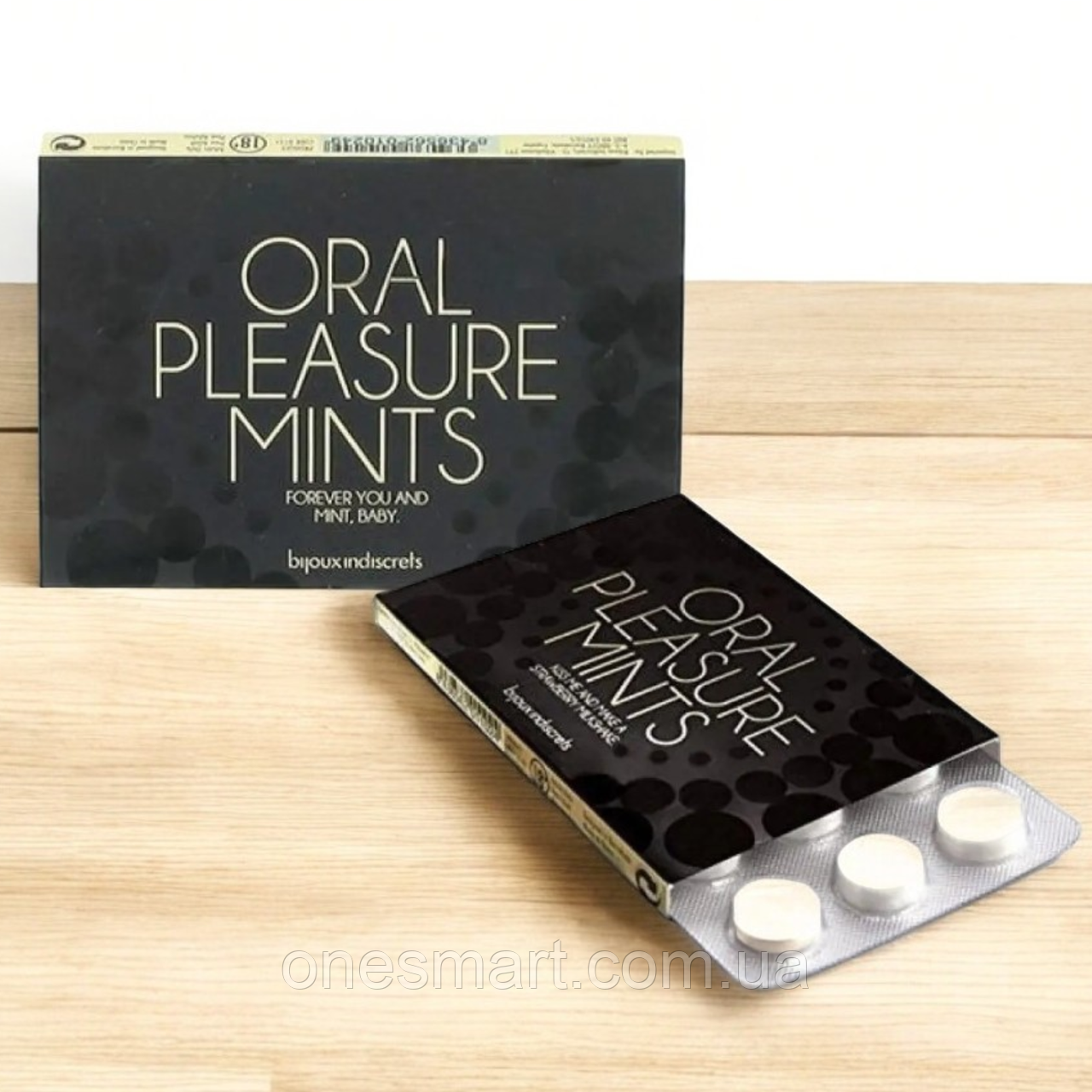 Цукерки для орального сексу м'ятні "Oral Pleasure Mints Peppermint" Bijoux Indiscrets (12 шт), фото 1