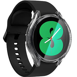 Чохол Spigen Ultra Hybrid до Samsung Galaxy Watch 4/5 44mm Crystal Clear (ACS05393)