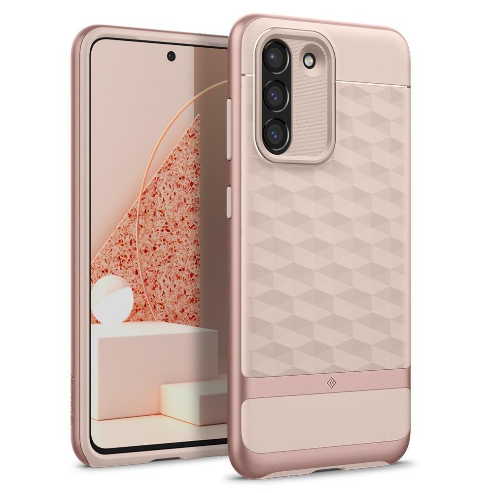 Чохол Caseology Parallax для Samsung Galaxy S21 FE Indi Pink (ACS03065)