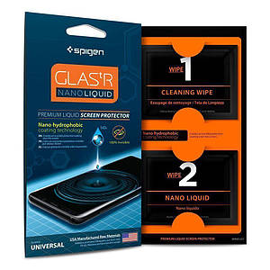 Захисне покриття Spigen GLAS.tR Nano для смартфона Liquid Clear (000GL21813)
