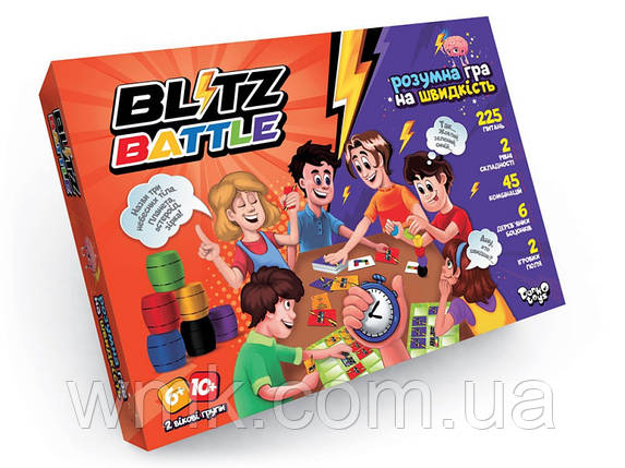 Гра настольна  Blitz Battle  укр G-BIB-01-01U, фото 1