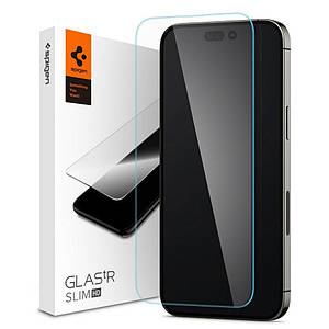 Захисне скло Spigen Glas.tR Slim HD до iPhone 14 Pro Clear (AGL05222)