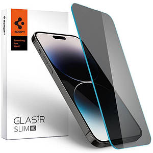 Захисне скло Spigen Glas.tR Slim HD до iPhone 14 Pro Privacy (AGL05223)
