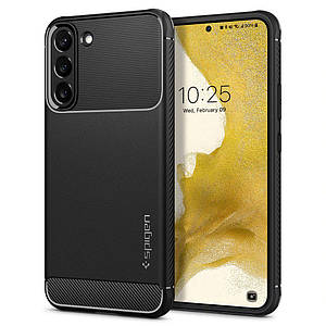 Чохол Spigen Rugged Armor до Samsung Galaxy S22 Plus Matte Black (ACS03952)