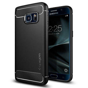 Чохол Spigen Rugged Armor для Samsung Galaxy S7 Black (555CS20007)