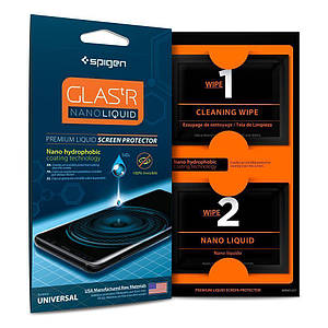 Захисне покриття Spigen GLAS.tR Nano Liquid для iPhone XS/X Clear (000GL21813)