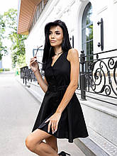 Сукня жіноча лляна "Sophie" чорна M