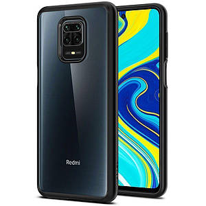 Чохол Spigen Hybrid Ultra для Xiaomi Redmi Note 9S / 9 Pro / 9 Pro Max Matte Black (ACS01191)