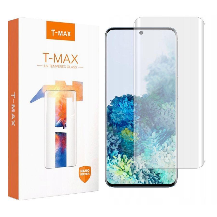 Захисне скло T-Max UV Tempered Glass (з настановної рамкою) для Samsung Galaxy S20 Clear