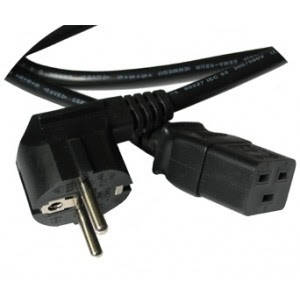 Кабель живлення C19 1,5-1,8м. бу