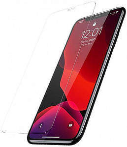 Захисне скло Baseus 0.15 mm FG Tempered Glass Film (2шт. + вуст. рамка) для iPhone 11/ XR Transparent