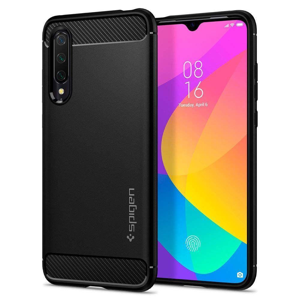 Чохол Spigen Rugged Armor для Xiaomi Mi 9 Lite Black (S52CS26400)