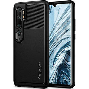 Чохол Spigen Rugged Armor для Xiaomi Mi Note 10 / 10 Pro Black (ACS00603)