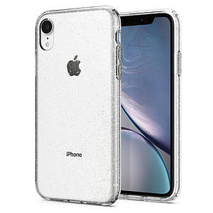 Чохол Spigen Liquid Crystal Glitter для iPhone XR Crystal Quartz (064CS24867)