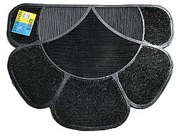 Килимок гумовий придверний Пелюстка К-10 41х55х1 см