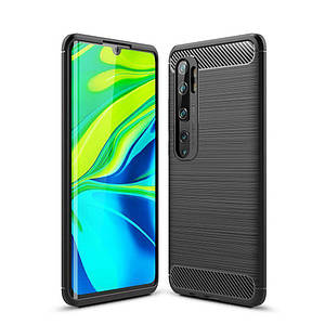 Чохол Tech - Protect Tpucarbon для Xiaomi Mi Note 10 / Note 10 Pro Black