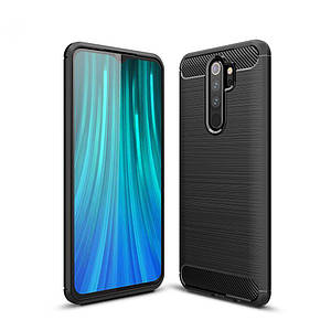 Чохол Tech - Protect Tpucarbon для Xiaomi Redmi Note 8 Pro Black