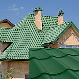 Металочерепиця «Diament» матова 0,45 мм Імпорт, фото 3