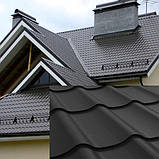 Металочерепиця «Diament» матова 0,45 мм Імпорт, фото 4