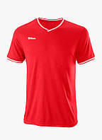 Футболка чол. Wilson  TEAM II HIGH V-NECK Team red S