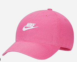 Кепка Nike U NSW H86 FUTURA WASH CAP pink Уні MISC