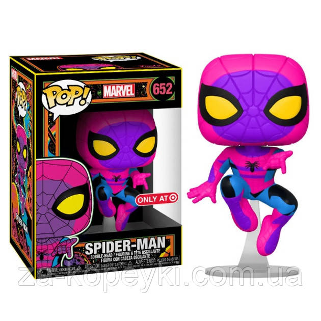 Колекційна фігурка Funko POP Spider-Man Людина-павук №652