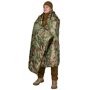 Ковдра-лайнер тактична 210 х140 см Woobie LT Multicam