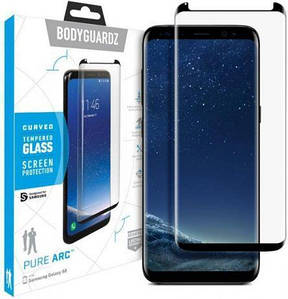 Захисне скло Bodyguardz Pure Arc для Samsung Galaxy S8 Plus Black