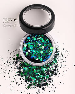 Блискітки Trendy Nails Carnival №04