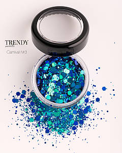 Блискітки Trendy Nails Carnival №03