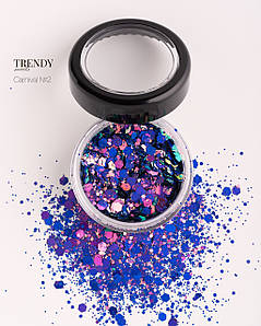 Блискітки Trendy Nails Carnival №02