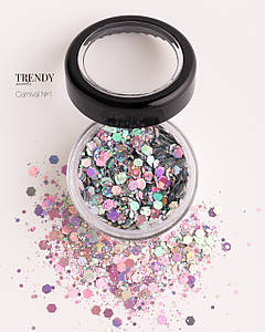 Блискітки Trendy Nails Carnival №01