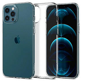 Чохол Spigen Liquid Crystal для iPhone 12 Pro Max Crystal Clear (ACS01613)