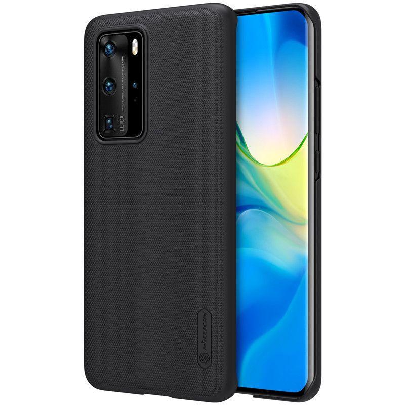 Чохол Nillkin Super Frosted Shield для Huawei P40 Pro Black, фото 1