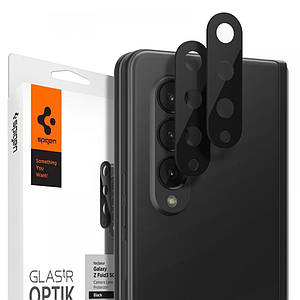 Захисне скло на камеру Spigen GlastR Slim Optik Camera Lens 2-Pack Samsung Galaxy Z Fold 3 Black (AGL03157)