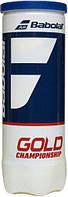 М'ячі для тенісу Babolat Gold championship x 3ball