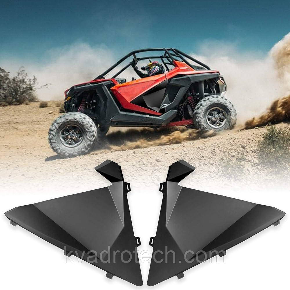 Нижні панелі дверей для Polaris RZR PRO XP/Polaris RZR PRO R/Polaris RZR Turbo R, Kemimoto B0102- 00301BK, FTV