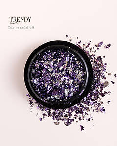 Фольга-пігмент для нігтів Trendy Nails Chameleon Foil №08
